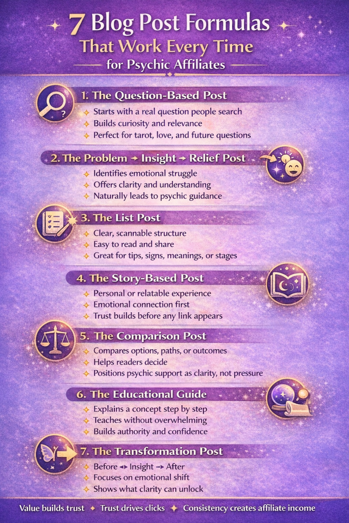 7 Blog Post Formulas That Work Every Time