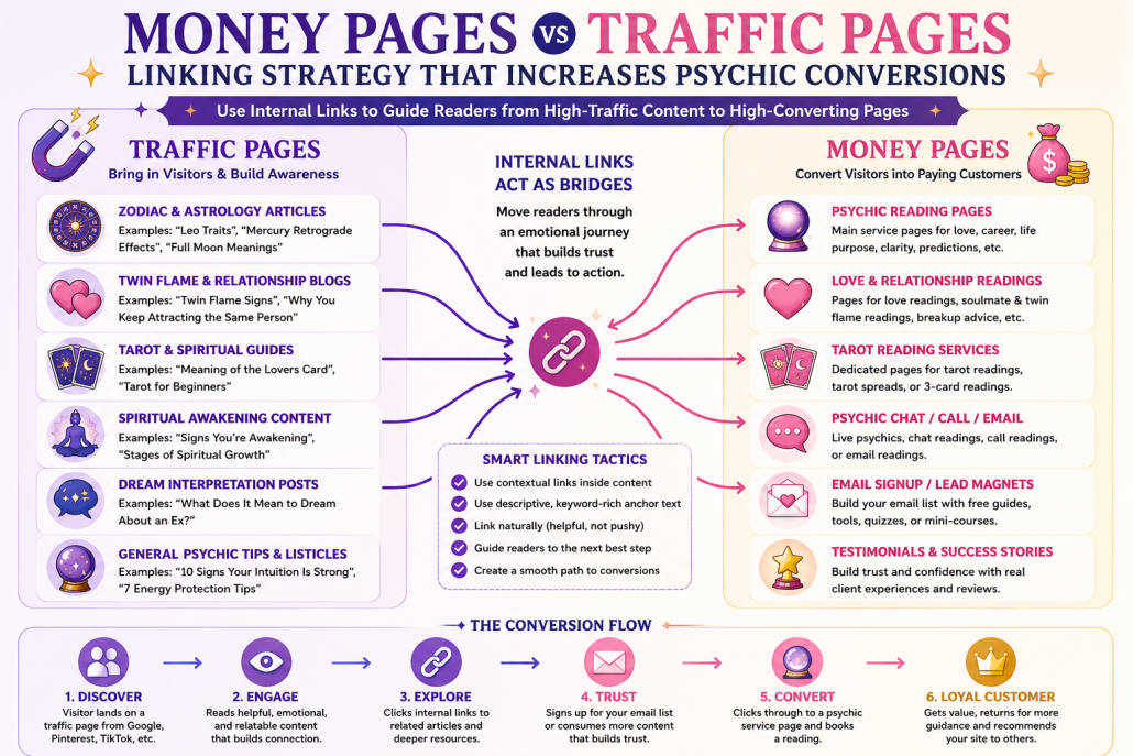 Money Pages vs Traffic Pages