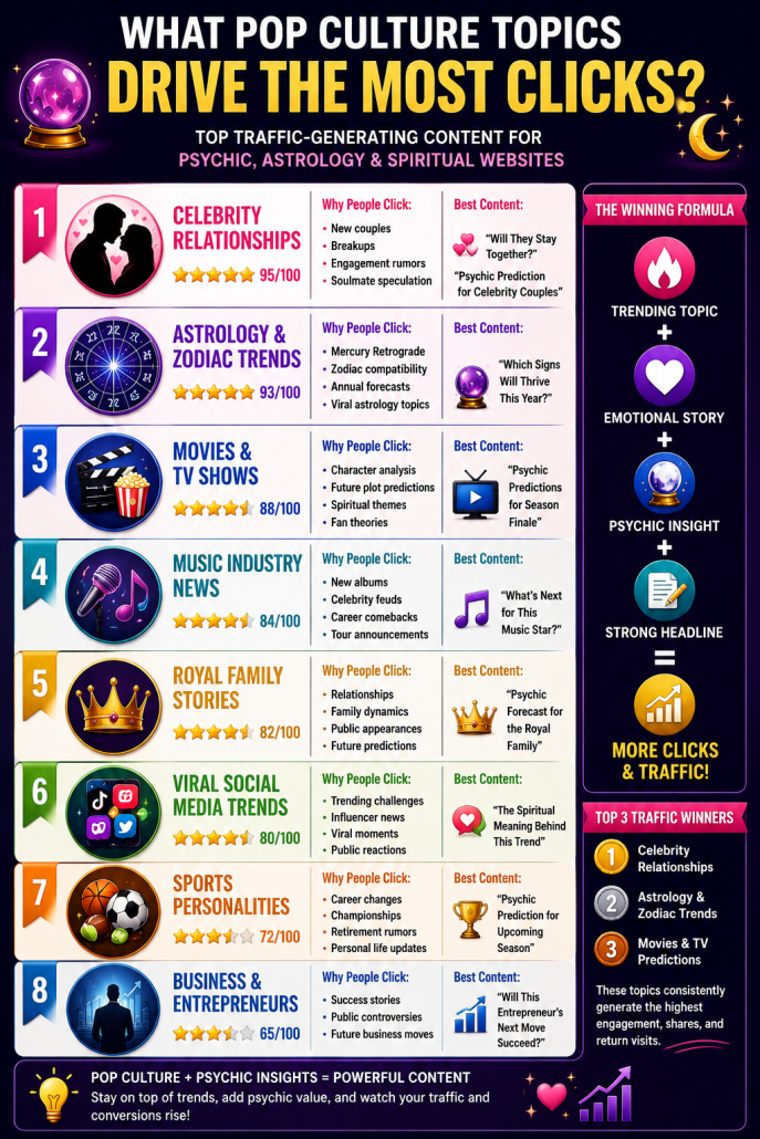 What Pop Culture Topics Drive the Most Clicks?